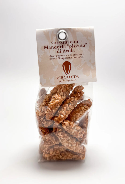 Grissini con Mandorla Pizzuta d'Avola